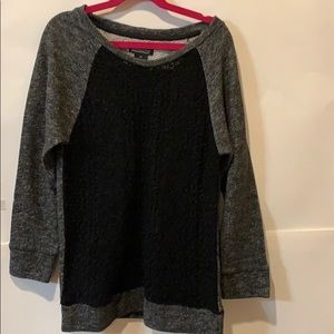 Grey And black Junior sweatshirt